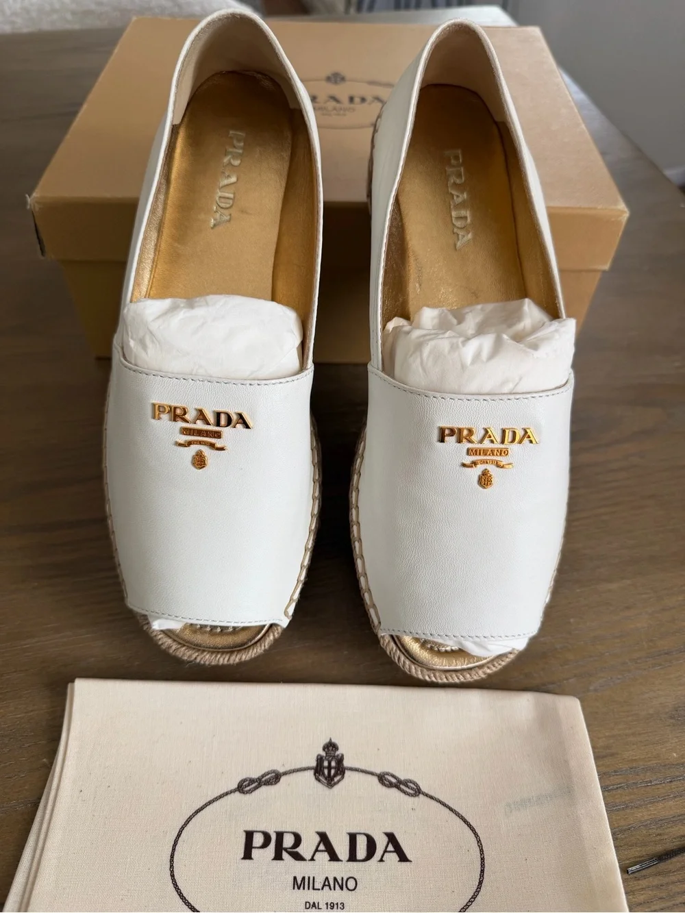 *NEW* Prada Platform Espadrilles